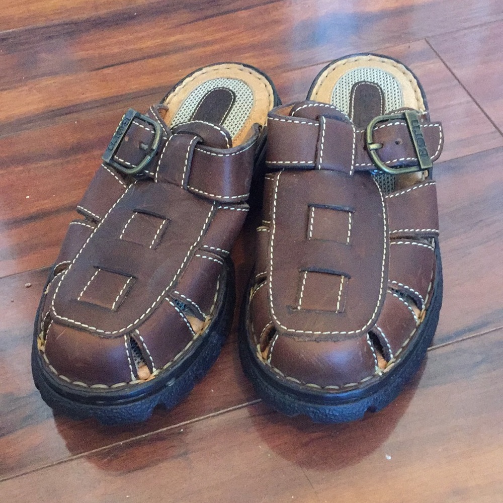 Born slip-on platform sandals